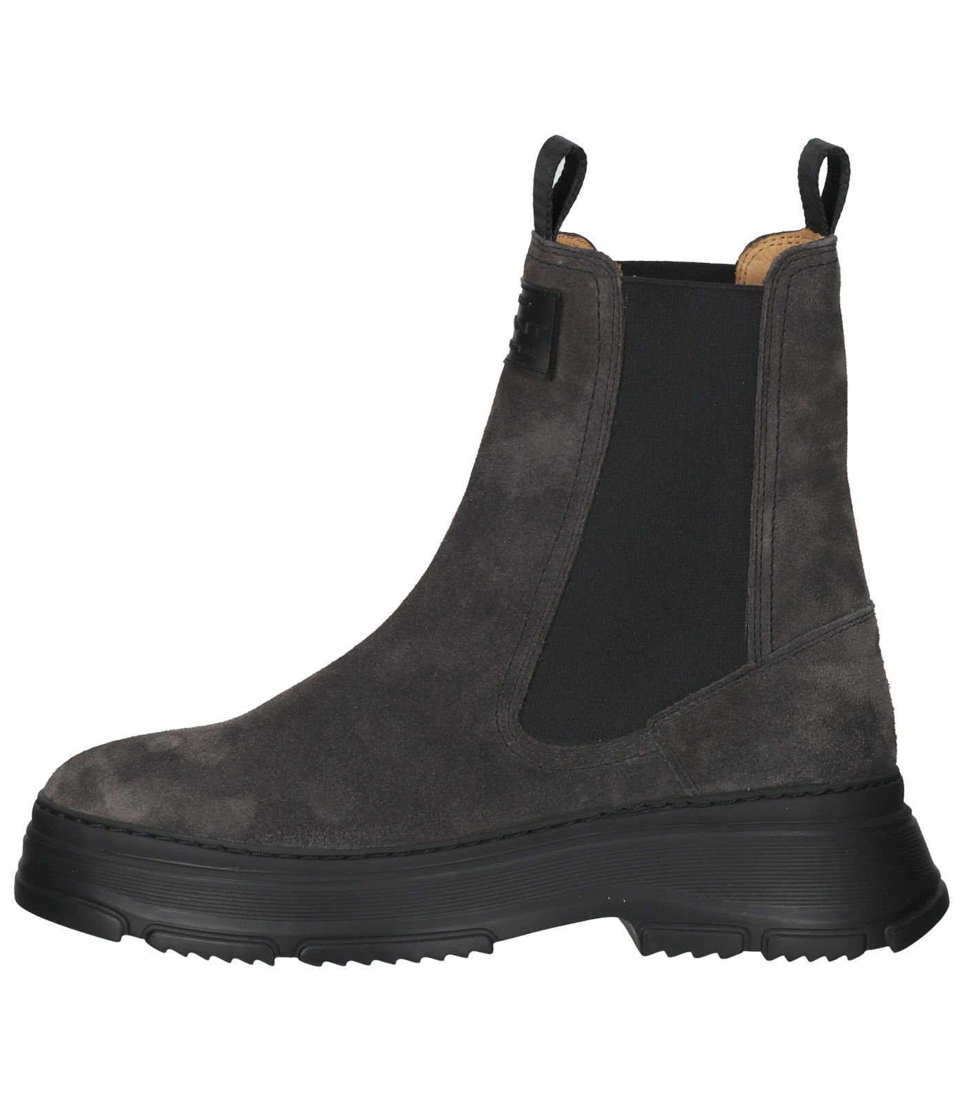 Dunkelgrau Stiefelette Stiefelette Gant Veloursleder/Textil