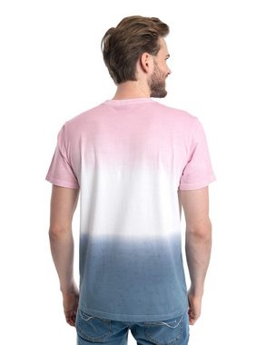 ROADSIGN australia T-Shirt Dipdye (1, 1-tlg) mit Rundhalsausschnitt & Aufdruck, 100 % Baumwolle