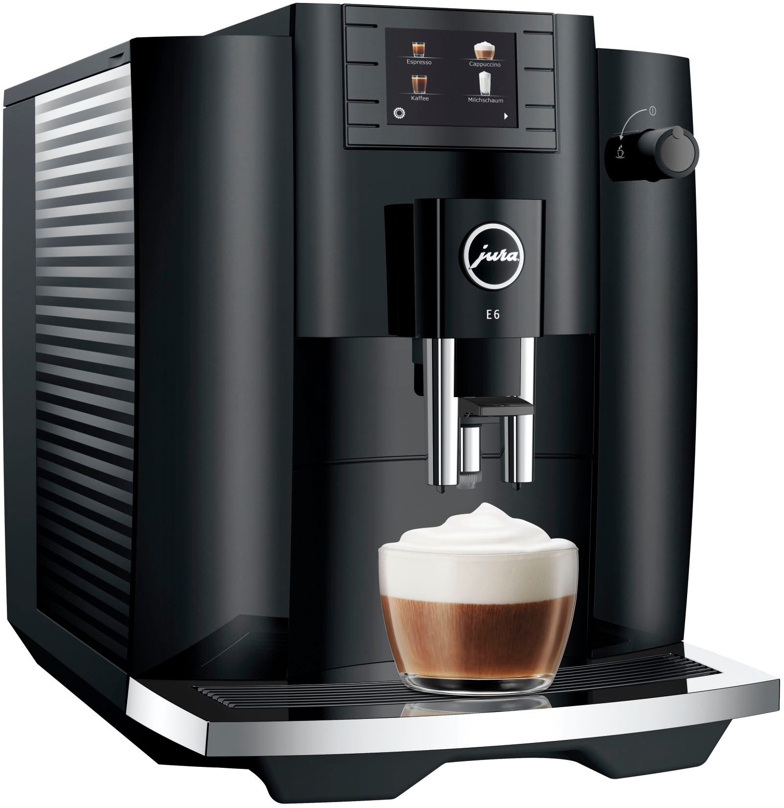 JURA Kaffeevollautomat 15802 E6 Full Black (EC) – Bild 3 von 5