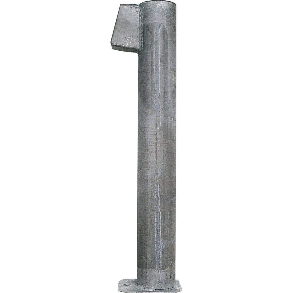 Hinweisschild Bodenhülse für Rohrpfosten, Stahl, feuerverzinkt, Ø 76mm, Länge 500mm