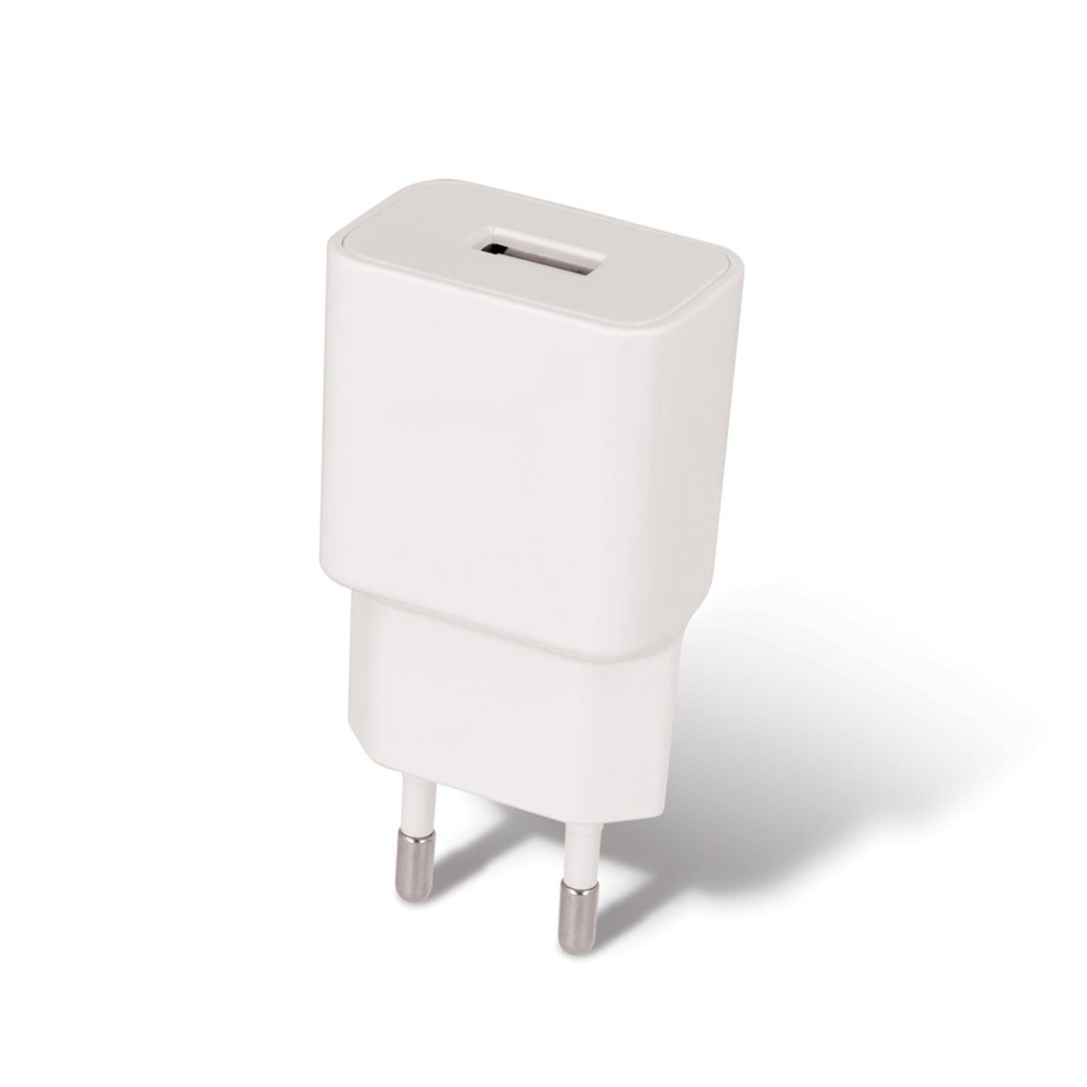 MaXlife Maxlife MXTC-01 Ladegerät 1x USB 1A weiß Smartphone-Ladegerät