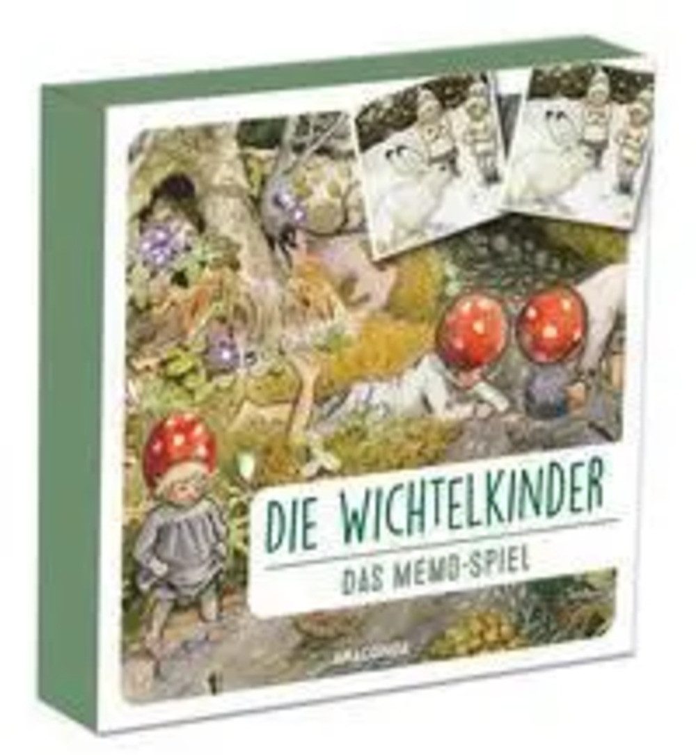 Anaconda Spiel Die Wichtelkinder - Memospiel mit 40 Karten -
