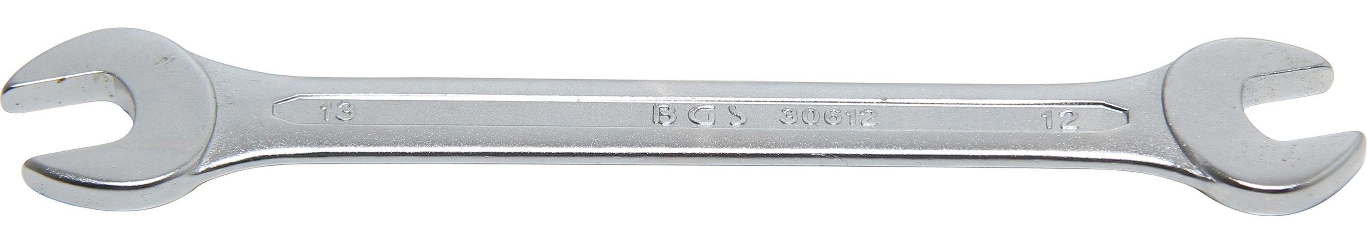 BGS technic Maulschlüssel Doppel-Maulschlüssel, SW 12 x 13 mm