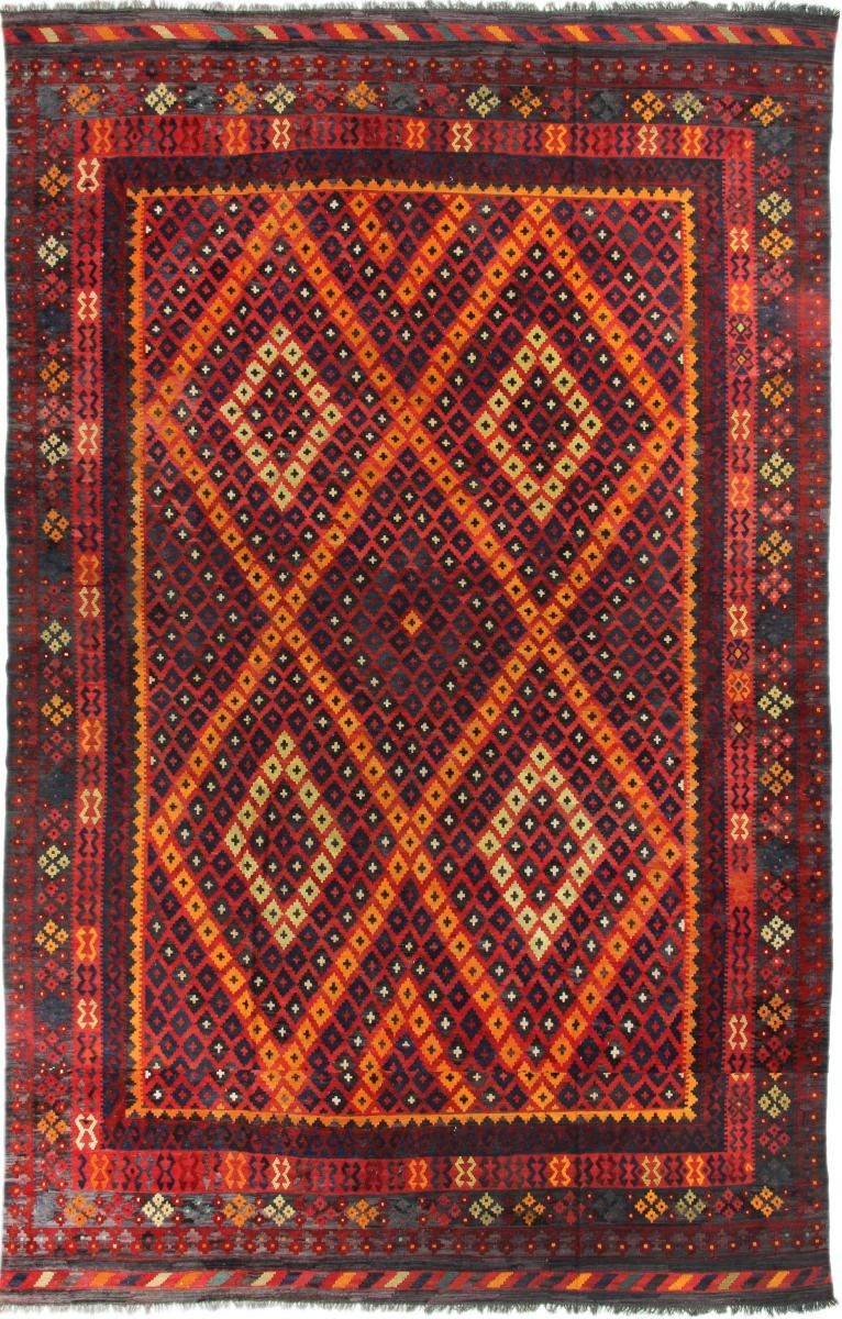 Top-Buch Orientteppich Kelim Afghan Orientteppich, 3 Handgewebter mm Nain Trading, Antik rechteckig, 298x500 Höhe