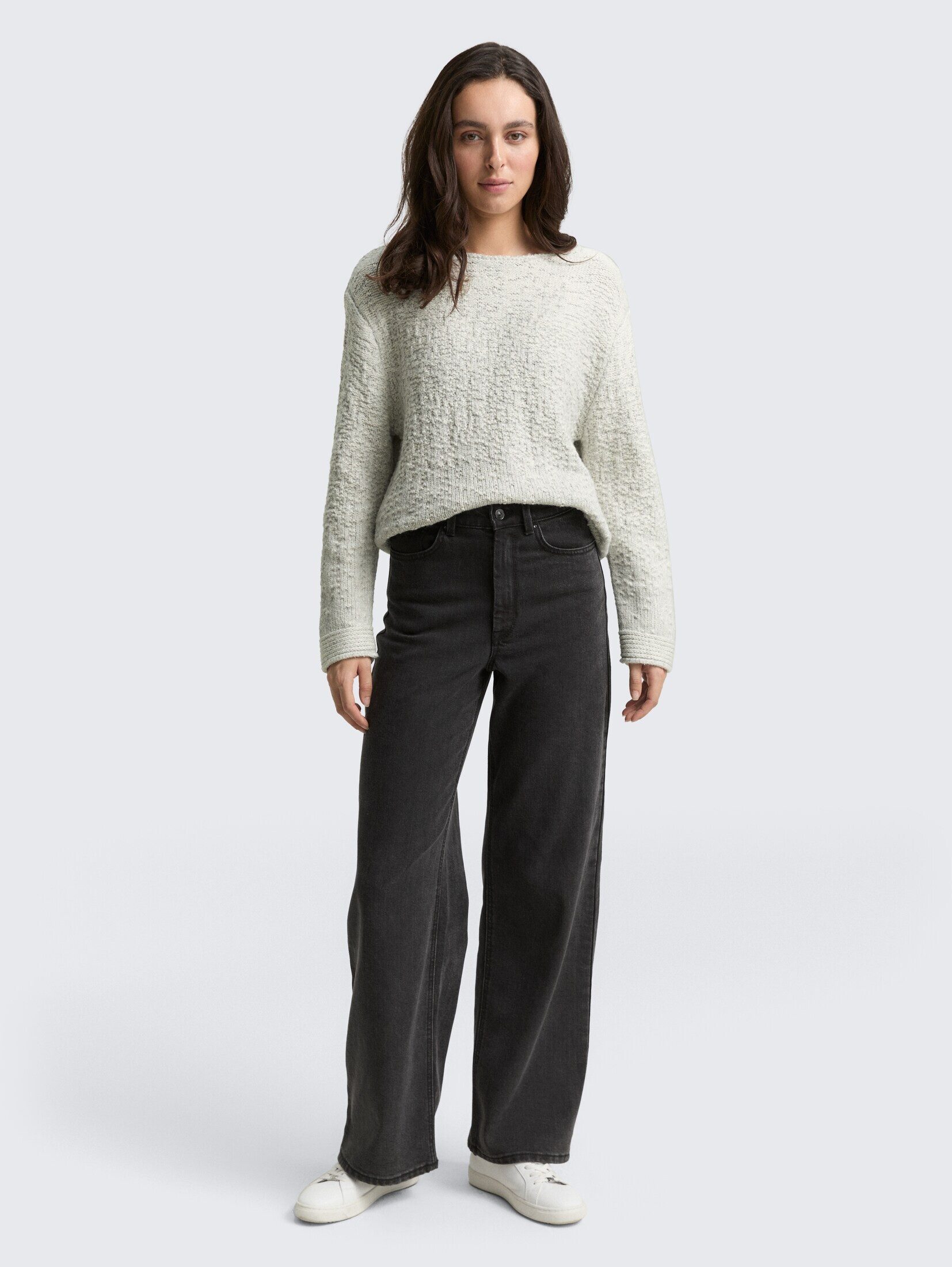 TOM TAILOR Strickpullover Pullover & Strickjacken Strickpullover mit Struktur