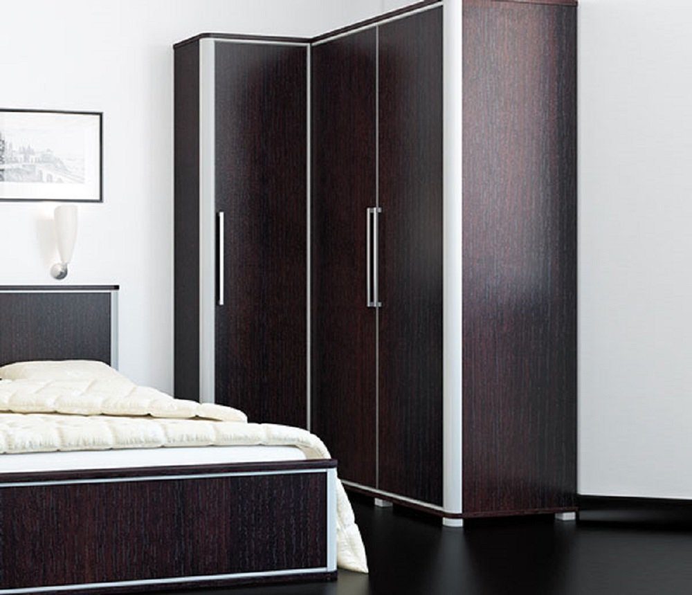 Feldmann-Wohnen Eckkleiderschrank »NAOMI« B/T/H: ca. 145 cm x 116 cm x