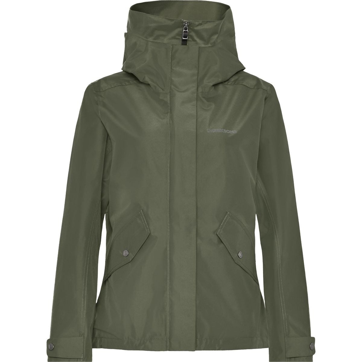 Didriksons Outdoorjacke Silja WNS Jacket Elegante Damenjacke, wasser- und winddicht, mit verstellbarer Kapuze