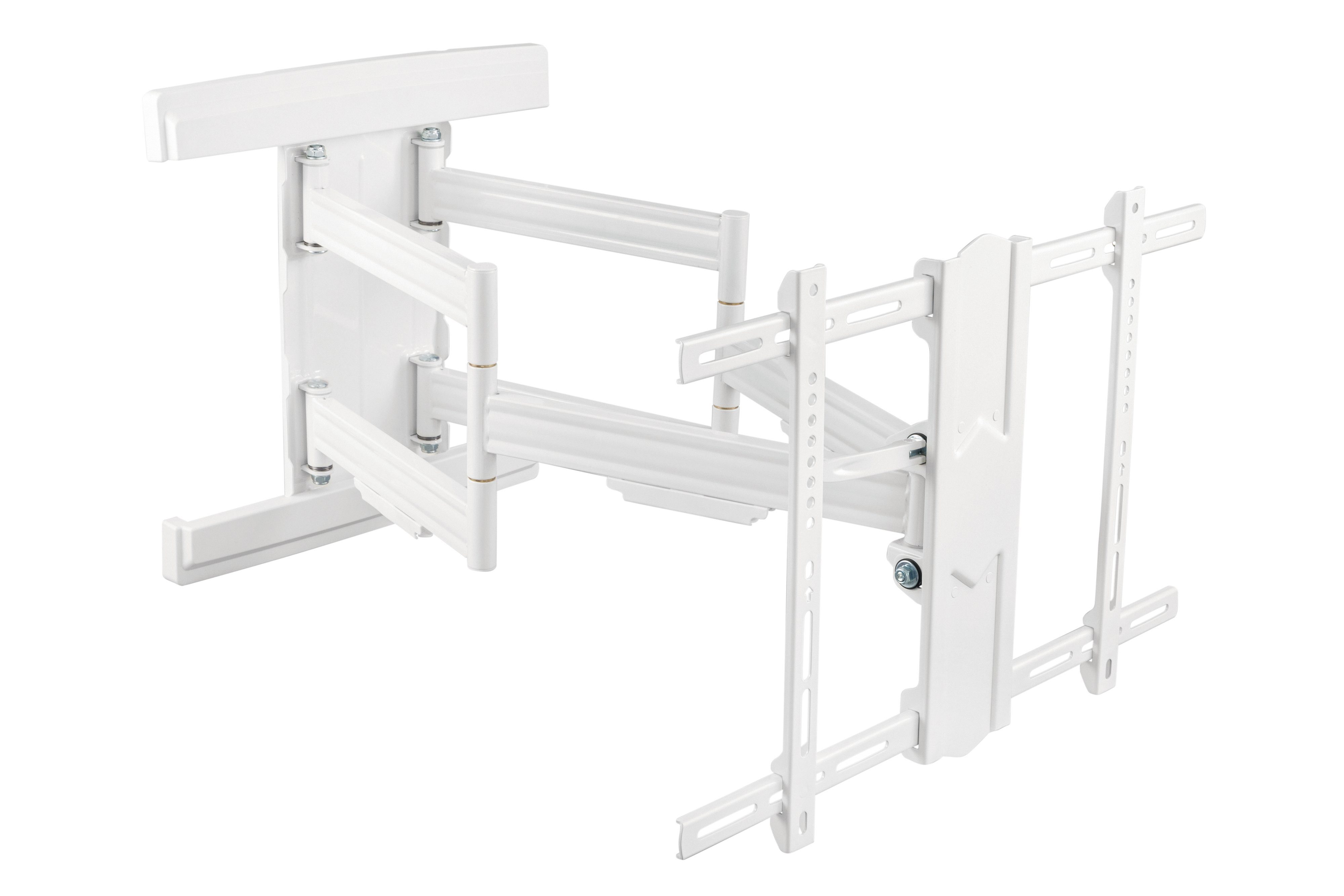 RICOO TV-Wandhalterung TV Wandhalterung 65"-110" mit Schwenk- und Neigefunktion S7564-W, (bis 110 Zoll, VESA 300x200 bis 600x400, 1-tlg., 70 Kg Aufnahme, 65" bis 110" (165-279 cm) Bildschirm Diagonale, +/-60° schwenkbar, +15°/-2° neigbar, +/-3° drehbar, ausziehbar Halter)