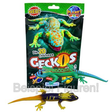 Blue Ocean Sammelfigur Blue Ocean Geckos Sammelfiguren 2023 - Planet Wow Figur - 1 Display (Set), Geckos Figur - 1 Display mit 20 Tüten