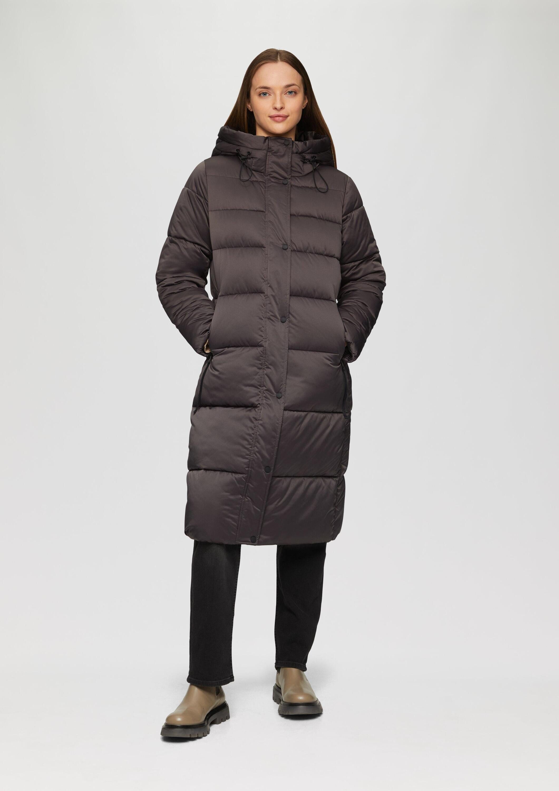 s.Oliver Wintermantel Outdoor-Mantel Puffermantel in Satin-Optik günstig online kaufen