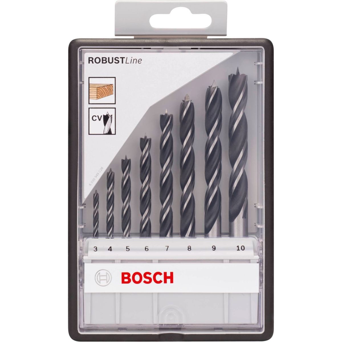 BOSCH Bohrer- und Bit-Set RobustLine Holzbohrer günstig online kaufen