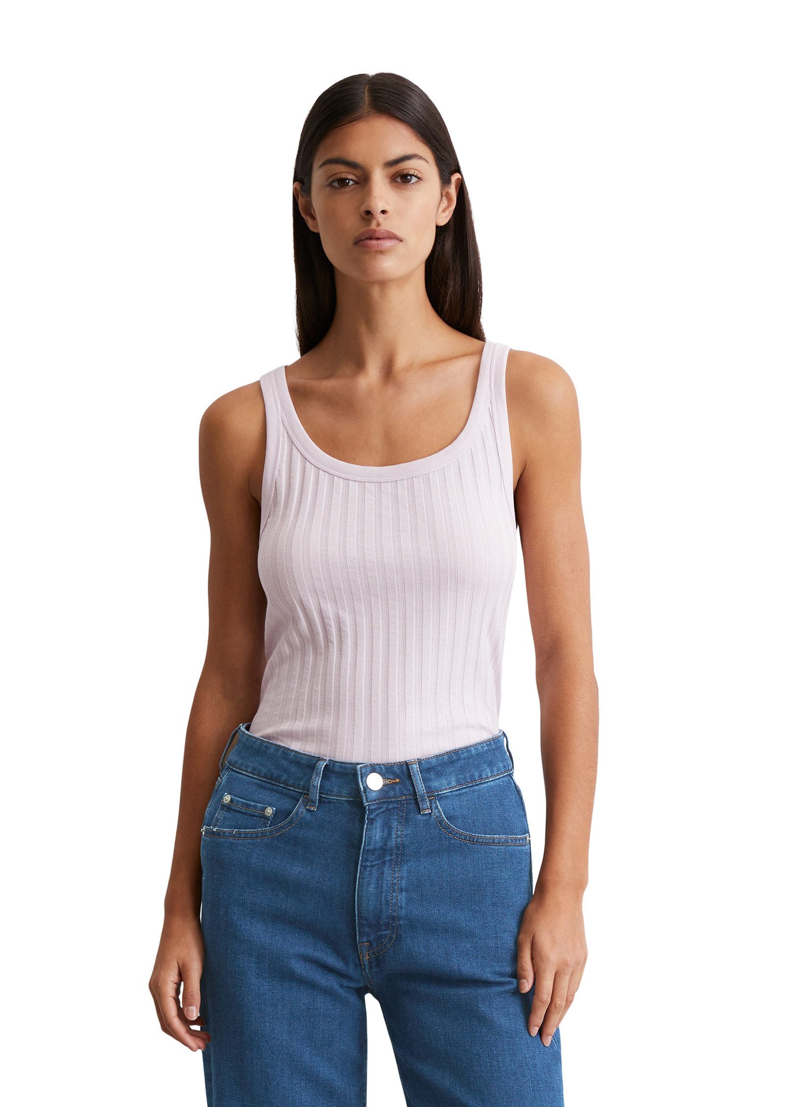 Marc O'Polo T-Shirt aus softem Modal-Organic-Cotton-Mix günstig online kaufen