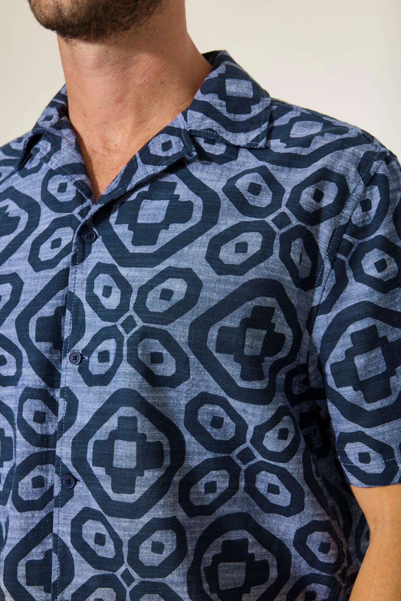 Garcia Kurzarmhemd men`s shirt ss – Bild 2 von 5