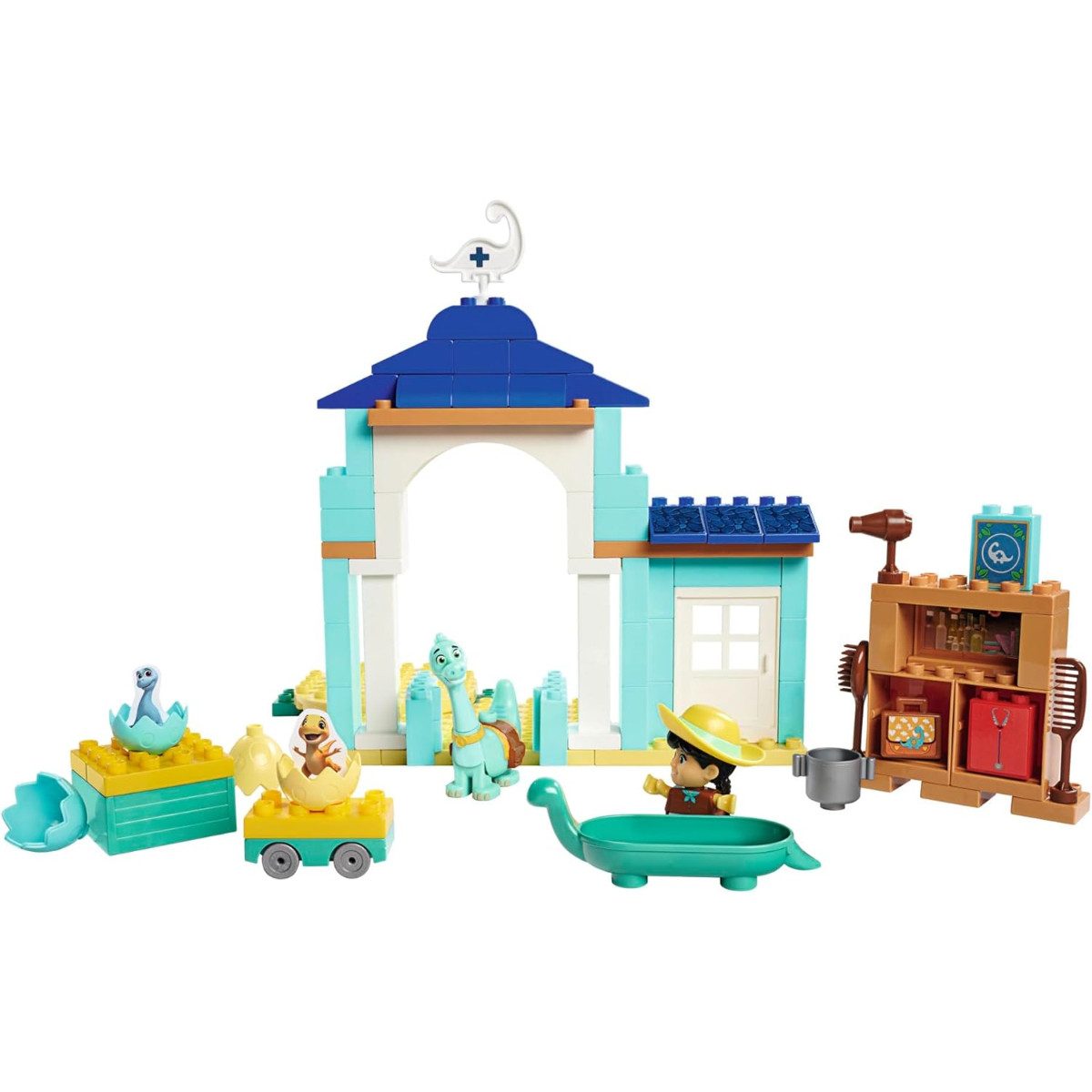 BIG Big-Bloxx Dino Ranch Pflegestation 86 Teile Spielset Spielbausteine, (86 St)