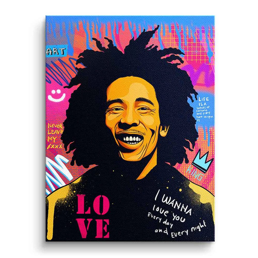Leinwandbild Bob Marley
