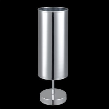 lux.pro Tischleuchte, ohne Leuchtmittel, »Gloss« Tischlampe Höhe 44cm silber