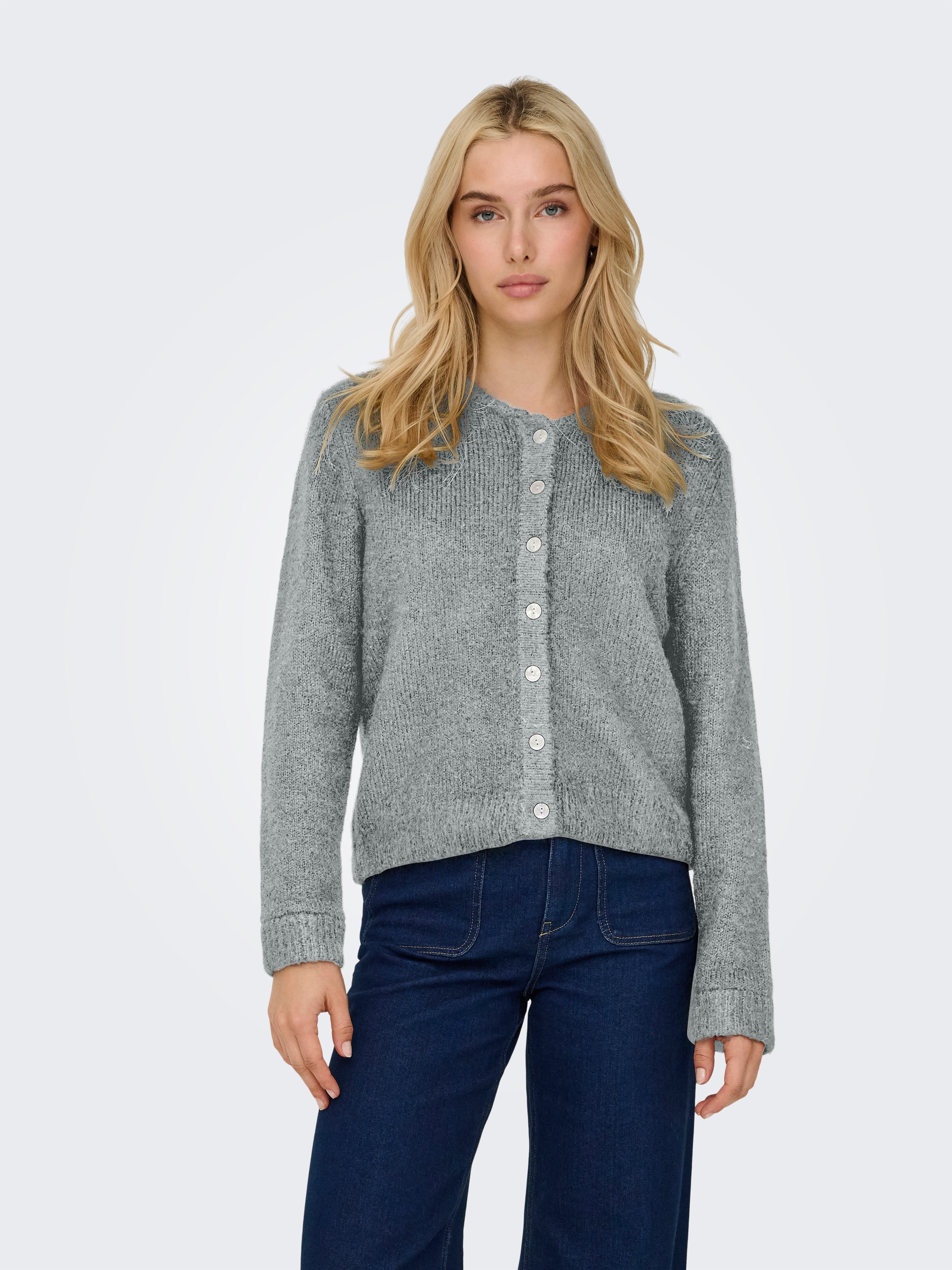 ONLY Strickjacke ONLMAGGIE LIFE LS BUTTON CARDIGAN CC KNT
