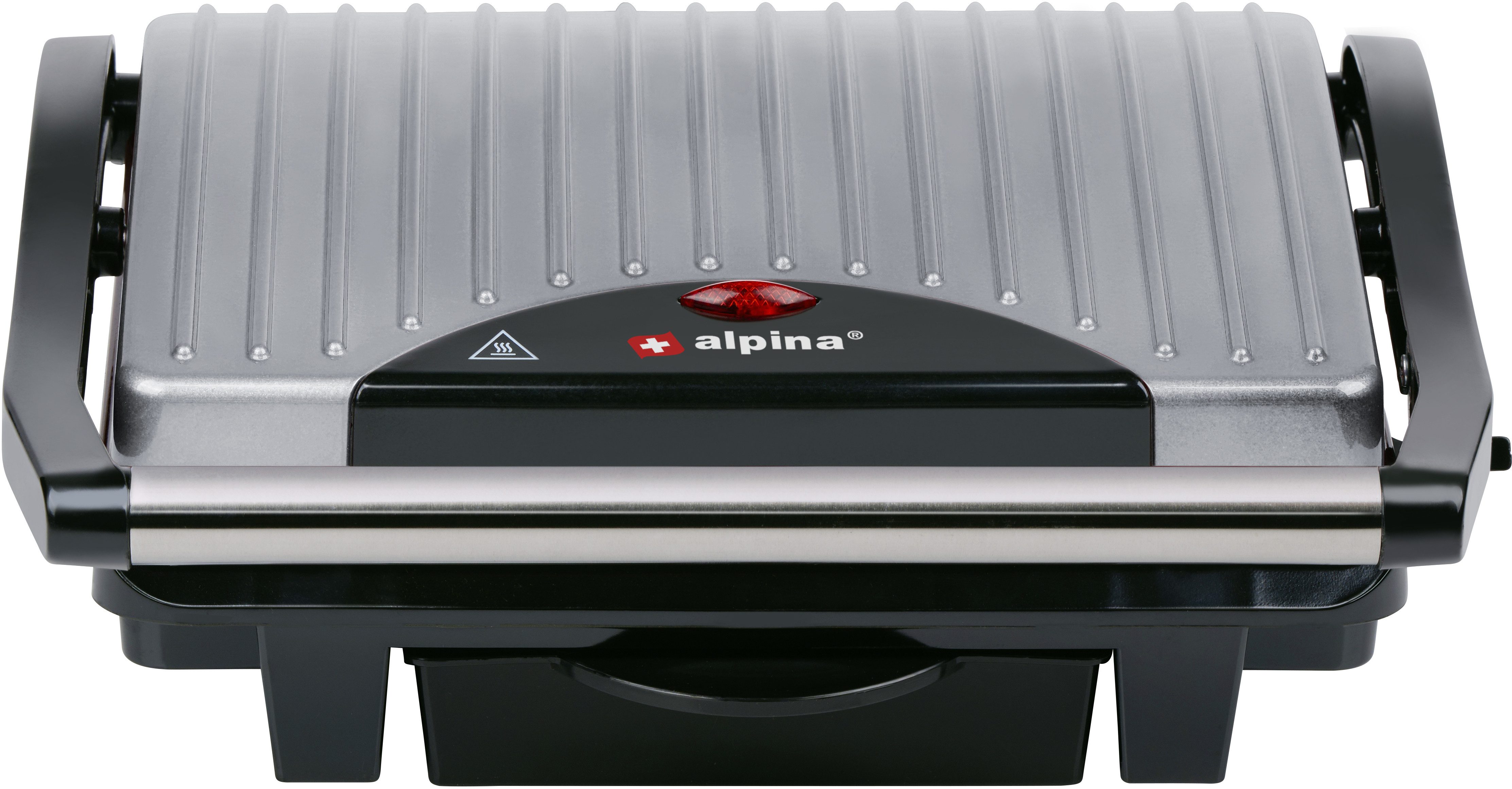 *Alpina* Kontaktgrill / Optigrill / Sandwichmaker 230V, 1000 W, Vielseitiges Grillen Zuhause