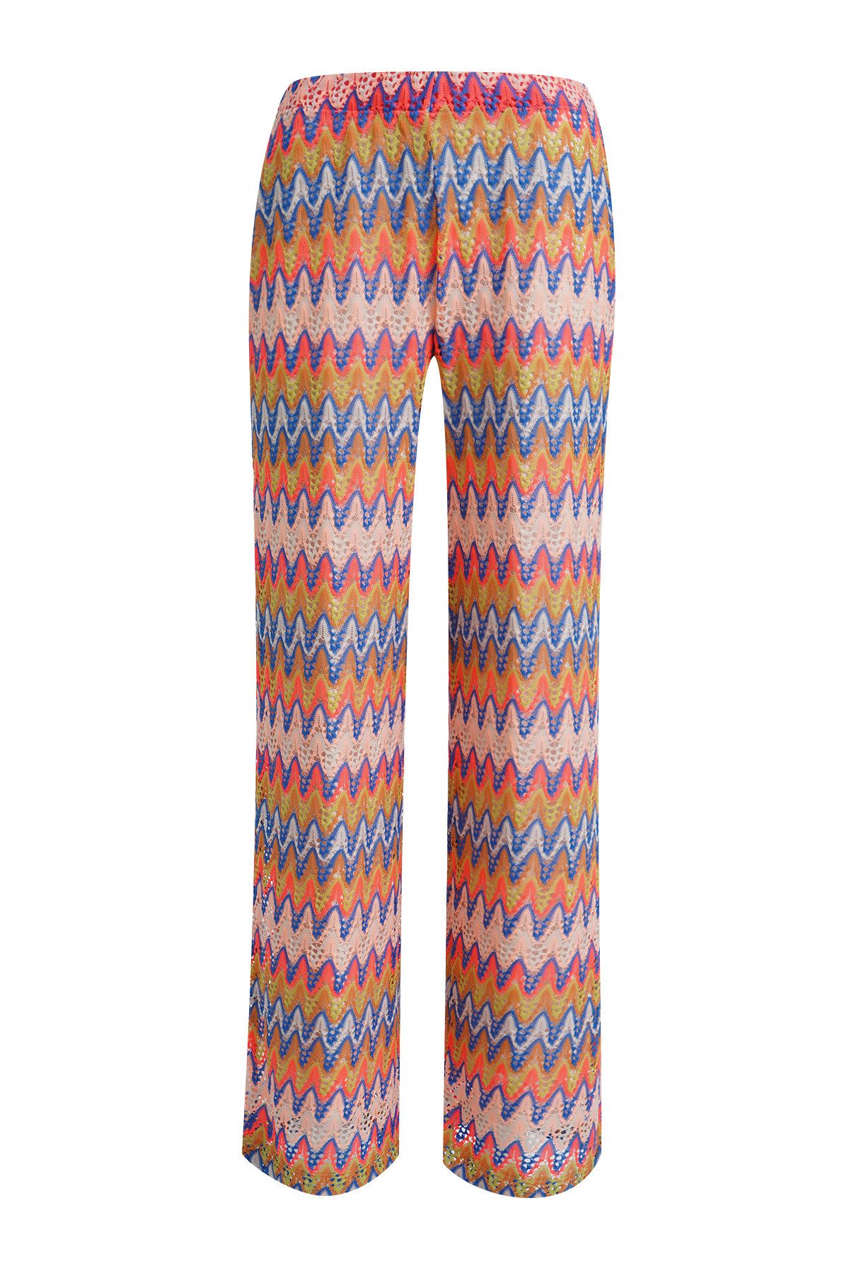 Smith & Soul Chinohose MULTICOLORED CROCHET JERSEY PANTS