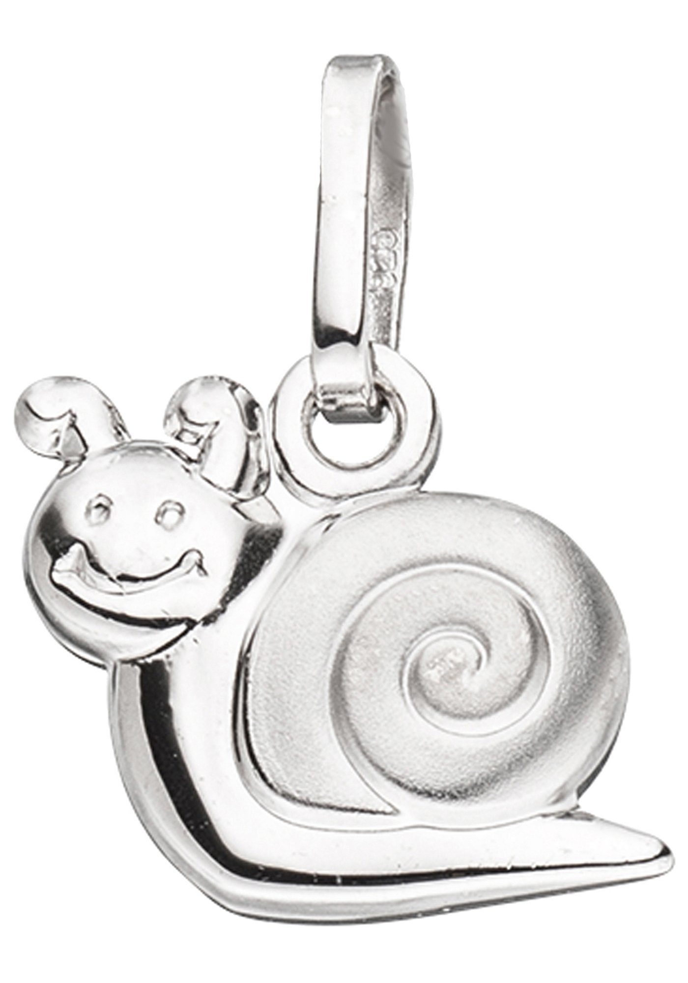 JOBO Kettenanhänger Anhänger Schnecke, 925 Silber