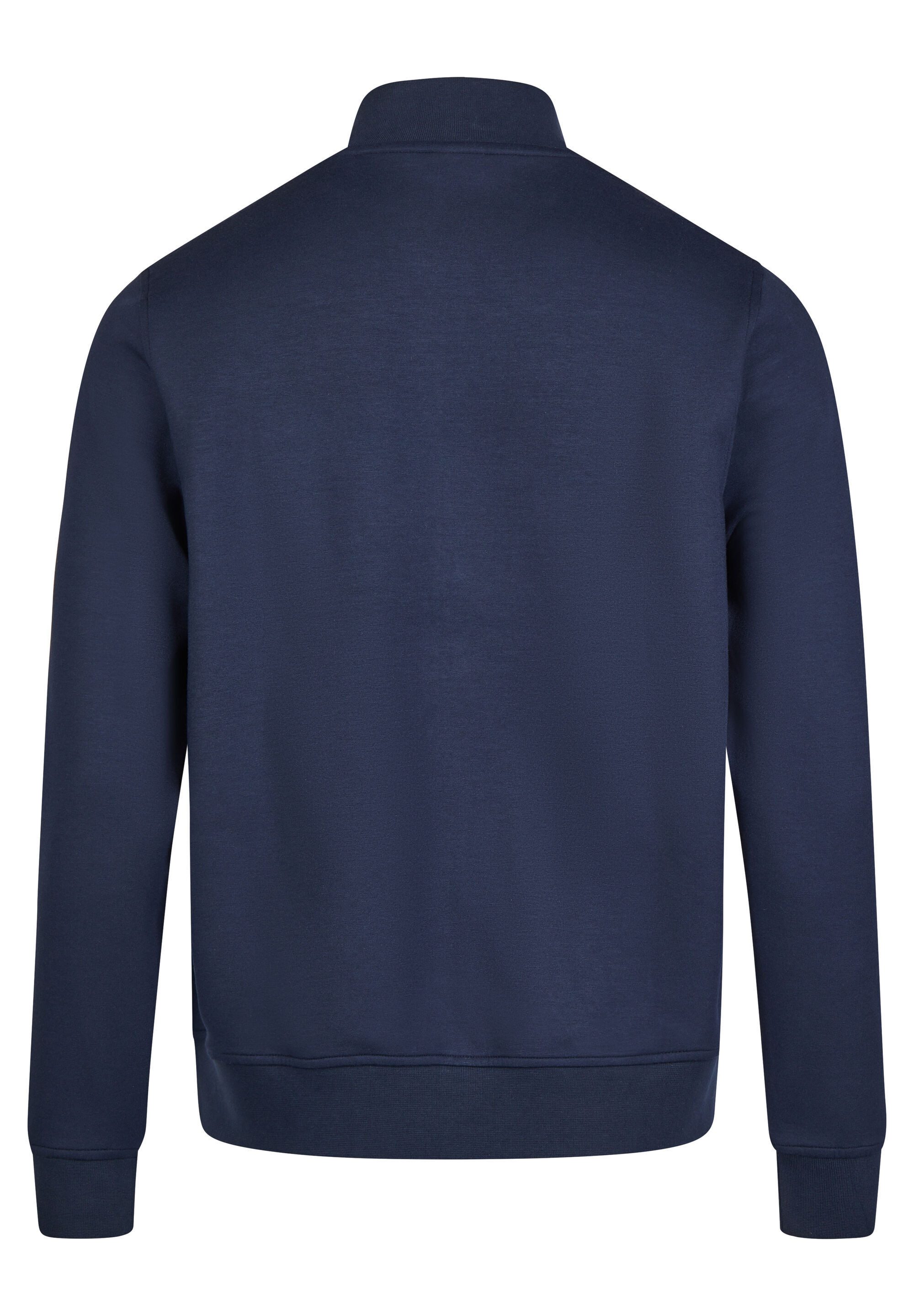 HECHTER PARIS Sweatjacke mit Materialmix-Einsatz