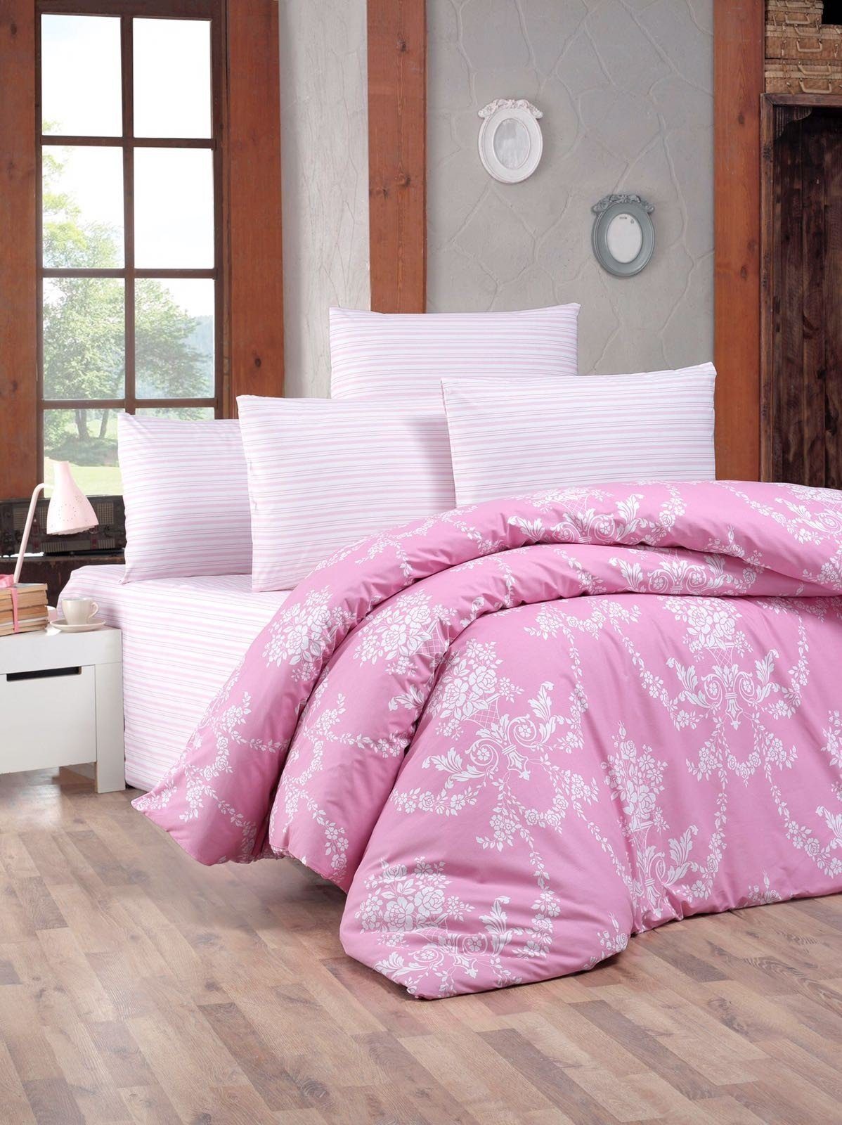 Bettdecke + Kopfkissen 100% COTTON RANFORCE 62644