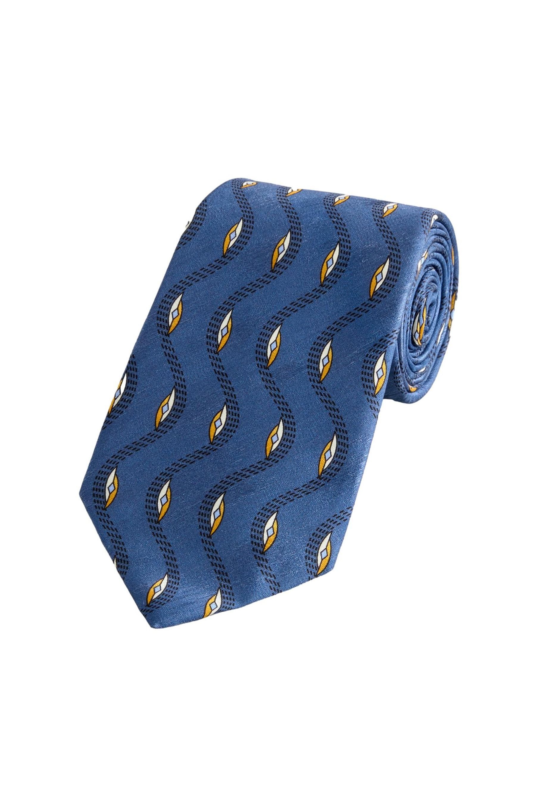 Krawatte Seidenkrawatte mit Archive-Collection-Design