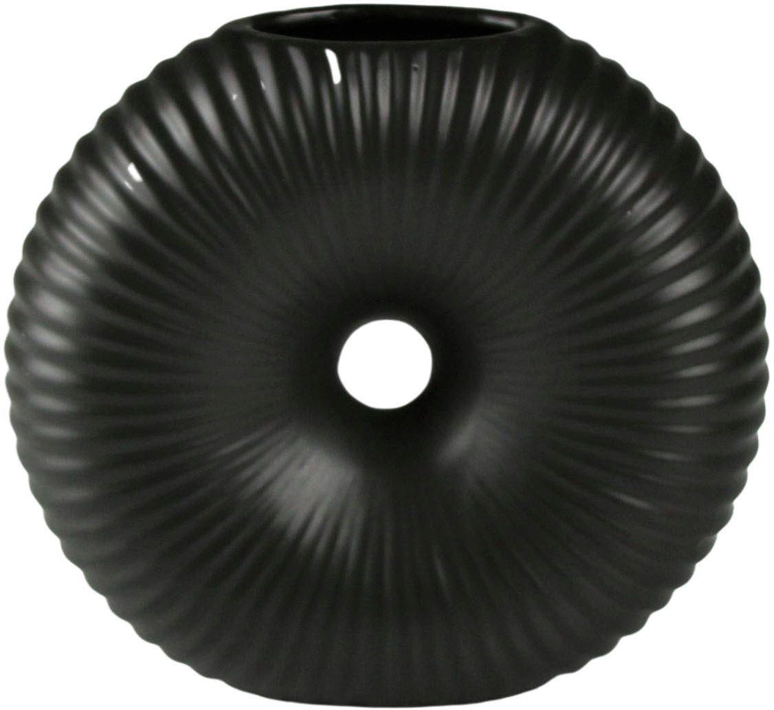 Tischvase Blumenvase in runder Form