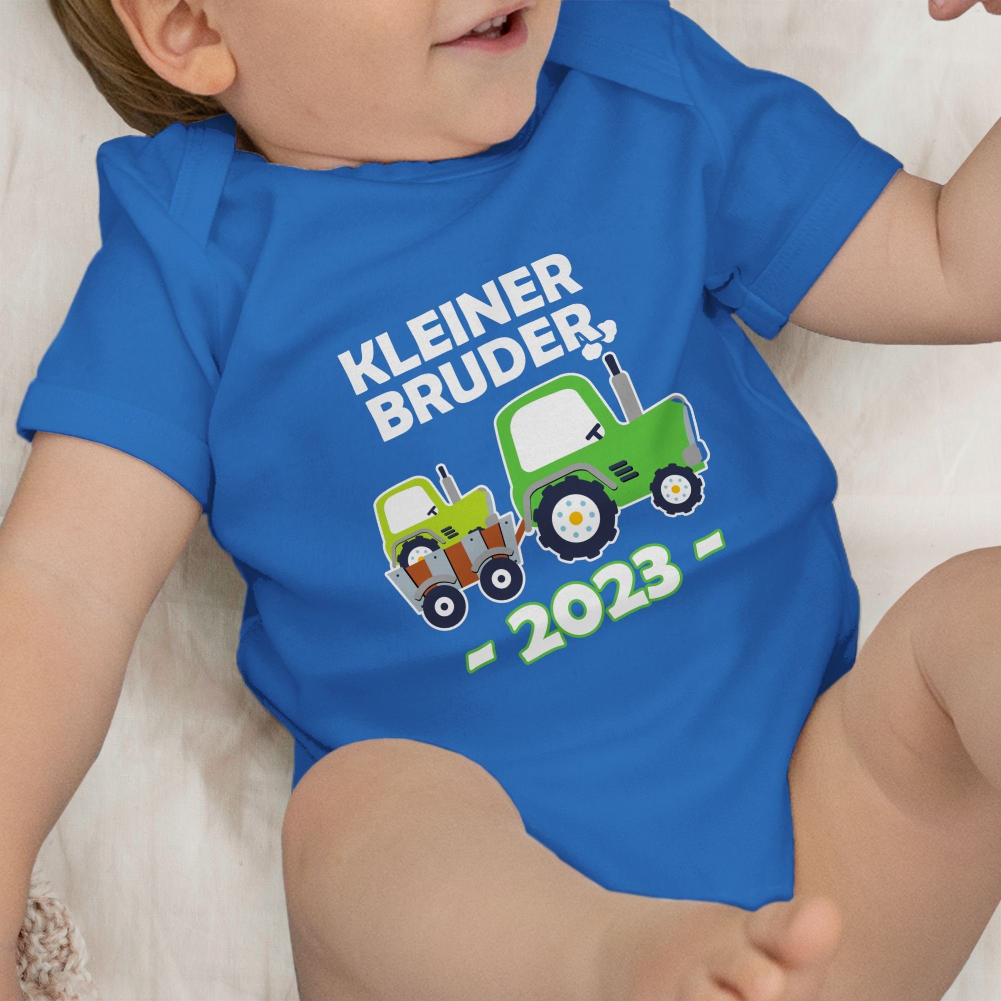 2023 Shirtracer 3 Kleiner Bruder Traktor Kleiner Shirtbody Bruder Royalblau