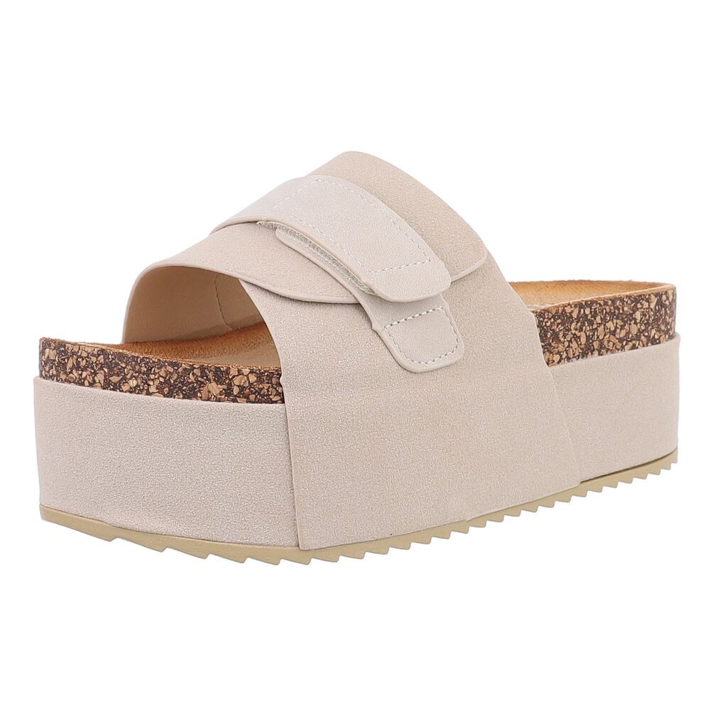 Ital-Design Bequeme Plattformsandalen für den Sommer günstig online kaufen