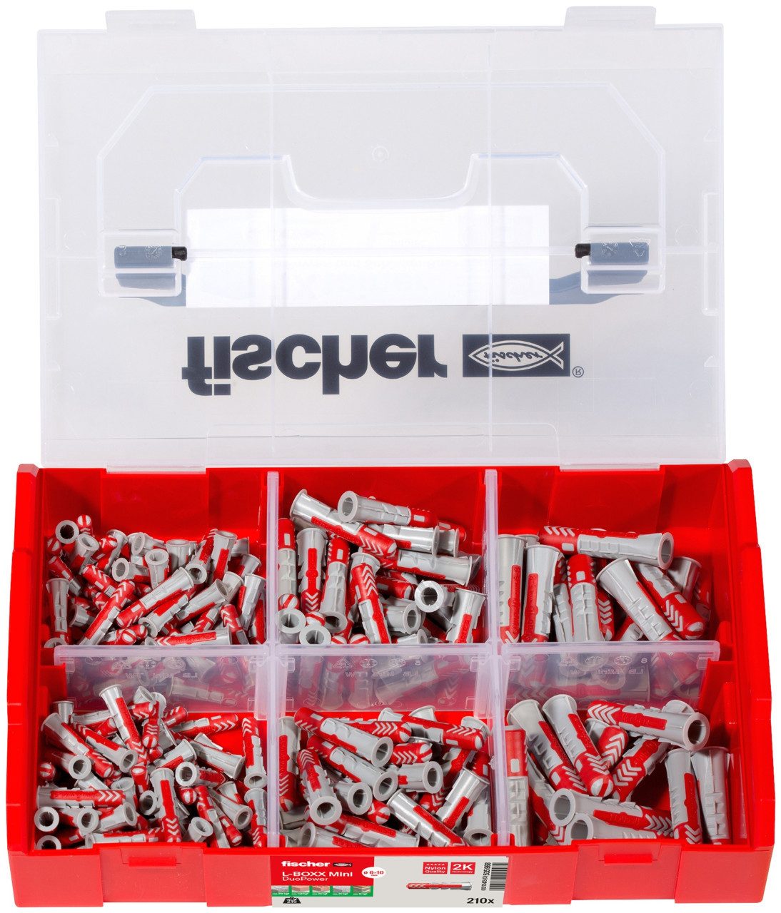 fischer Dübel-Set Fischer FixTrainer DuoPower - 210 Stück