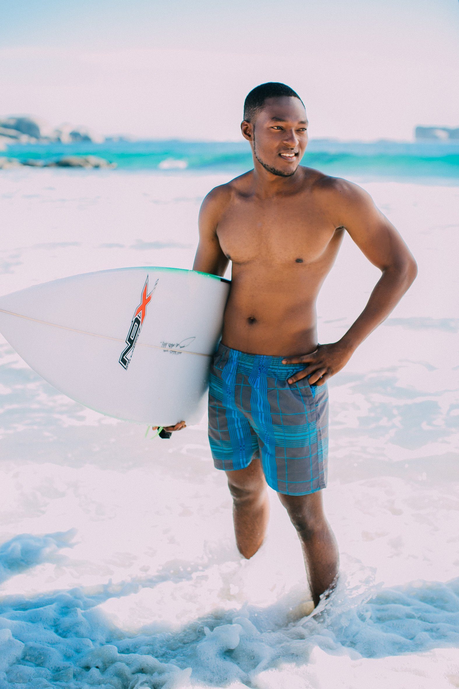 GUGGEN Mountain Badehose Badehose Herren Beachshorts Boardshorts kariertes günstig online kaufen