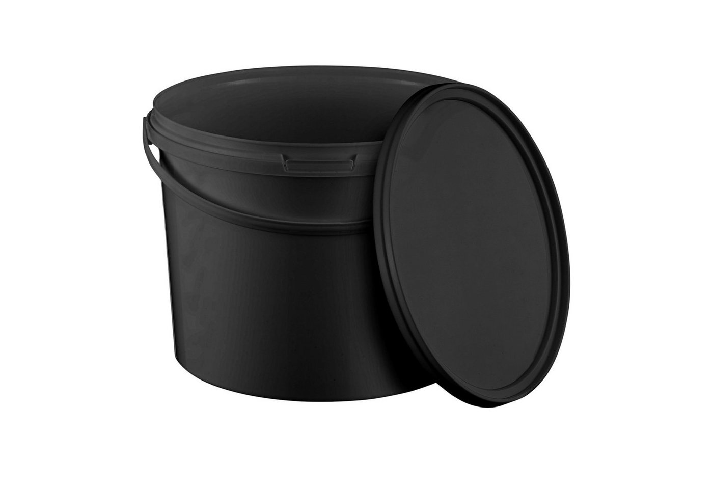 Thumbnail - BENBOW Putzeimer für Lebensmittel, Farben, Chemikalien, (Schwarz, 100-tlg., 10L)
