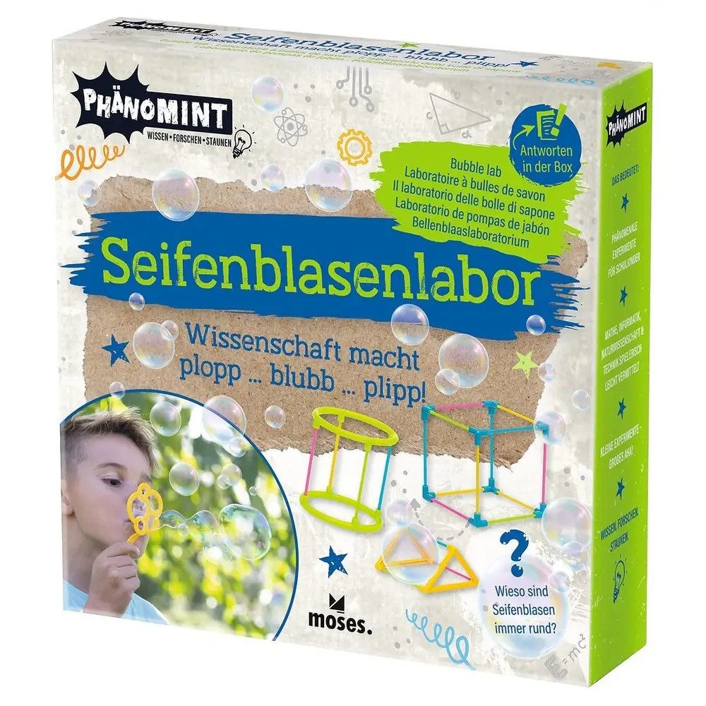 Seifenblasenspielzeug PhänoMINT Seifenblasenlabor