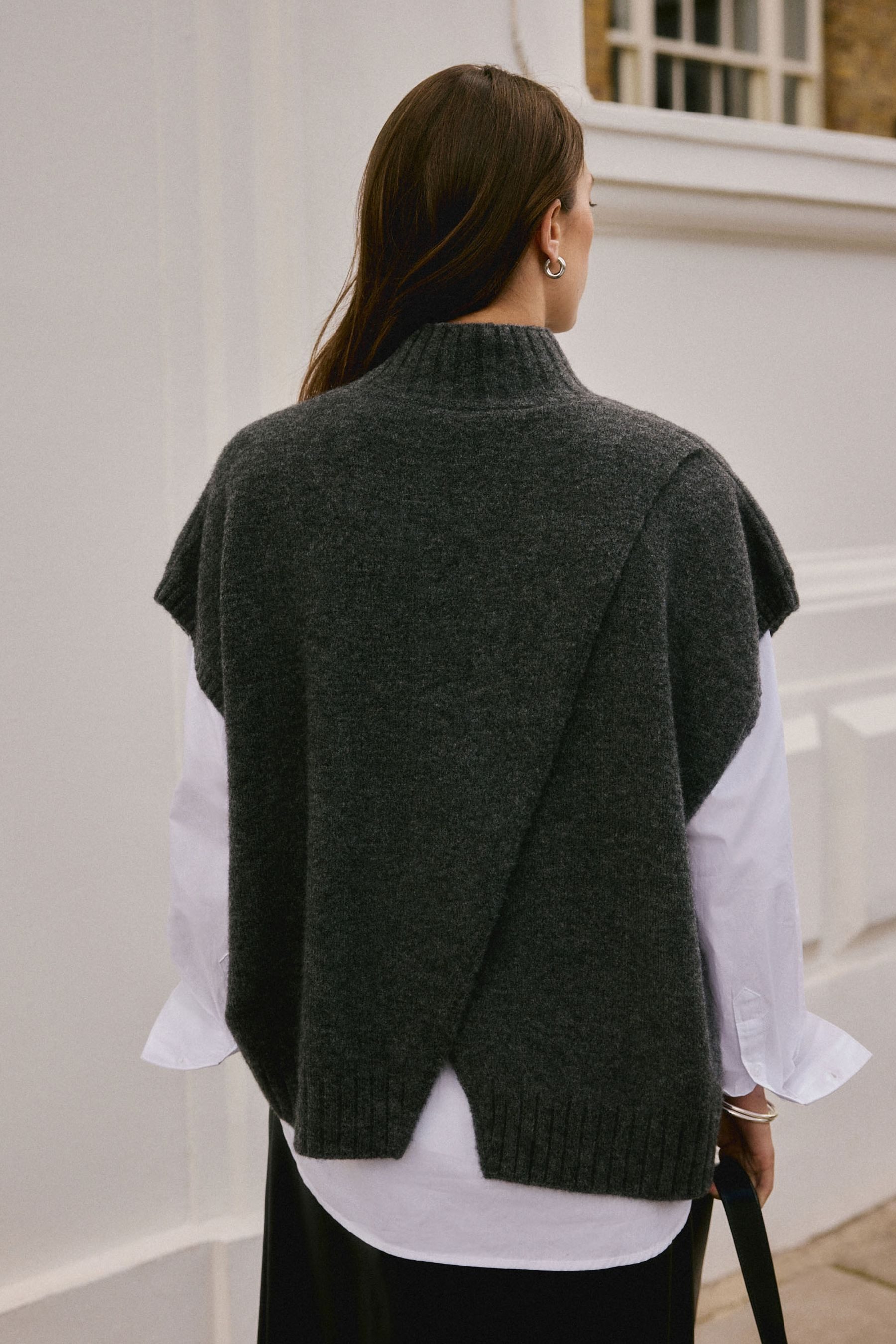 Next Pullunder Gestricktes Tanktop mit RAS-Alpakawolle (1-tlg) günstig online kaufen