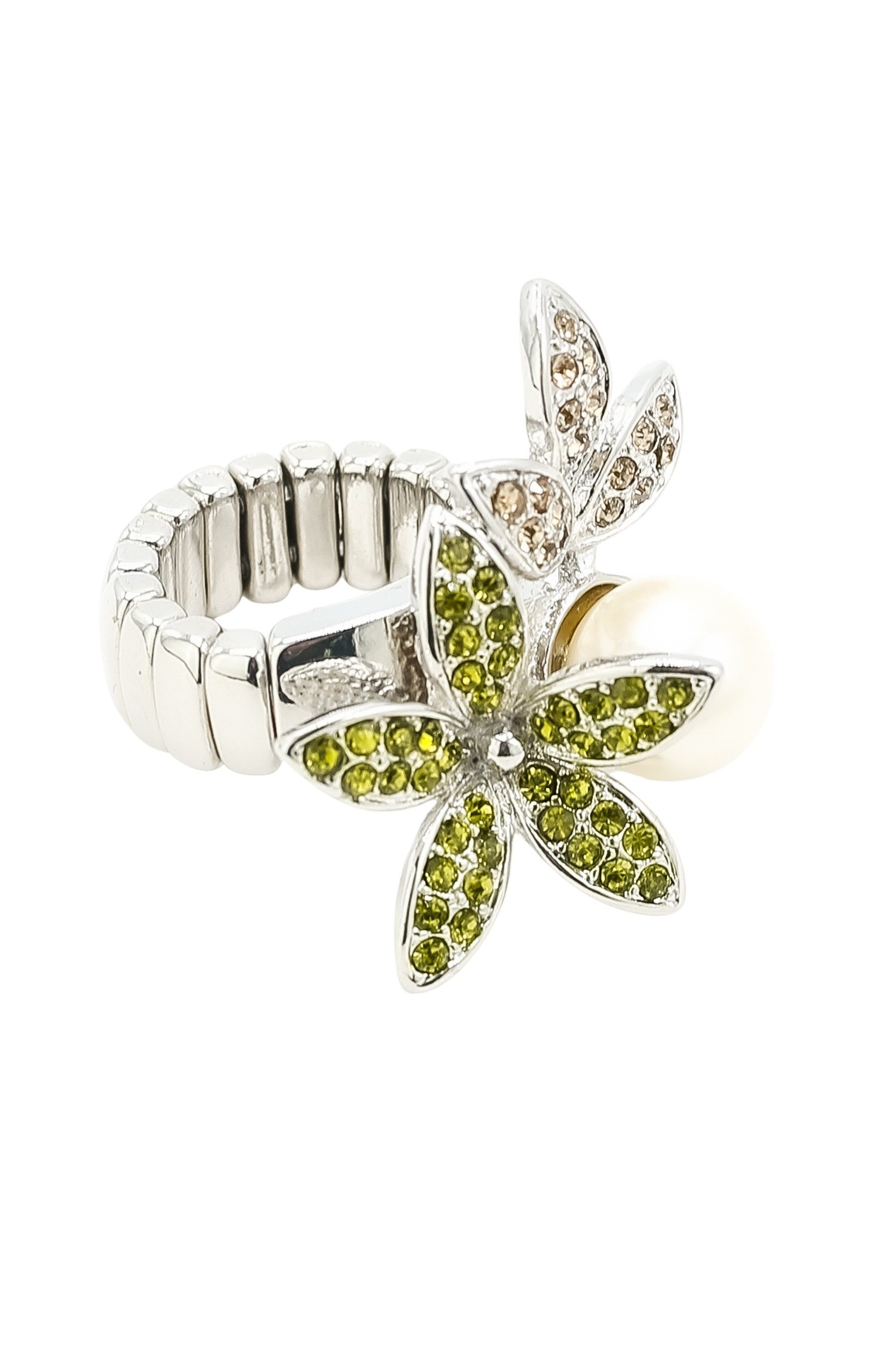 COLLEZIONE ALESSANDRO Fingerring Blütenzauber