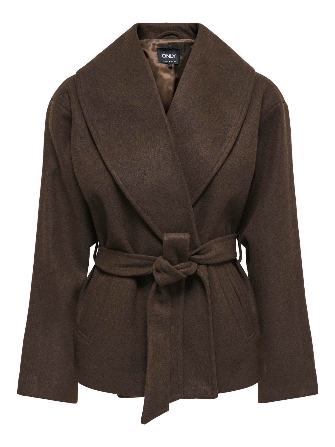ONLY Kurzmantel ONLAUGUSTA LIFE SHORT COAT OTW Kunstfaser