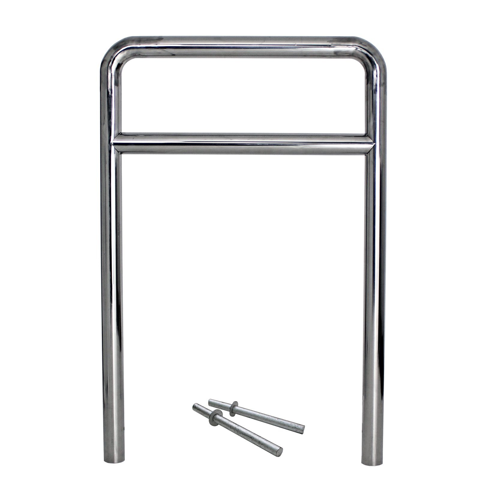 TRUTZHOLM Fahrradständer Fahrradanlehnbügel 118 x 78 cm Edelstahl Ø 60 mm Parker Typ H