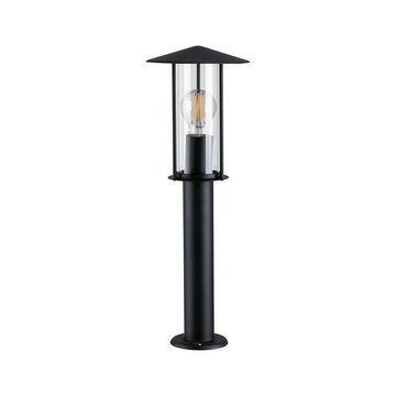 Paulmann Pollerleuchte Classic IP44 500mm 2200K 4,3W 420lm 230V Schwarz E27 Metall, LED fest integriert, insektenfreundlich