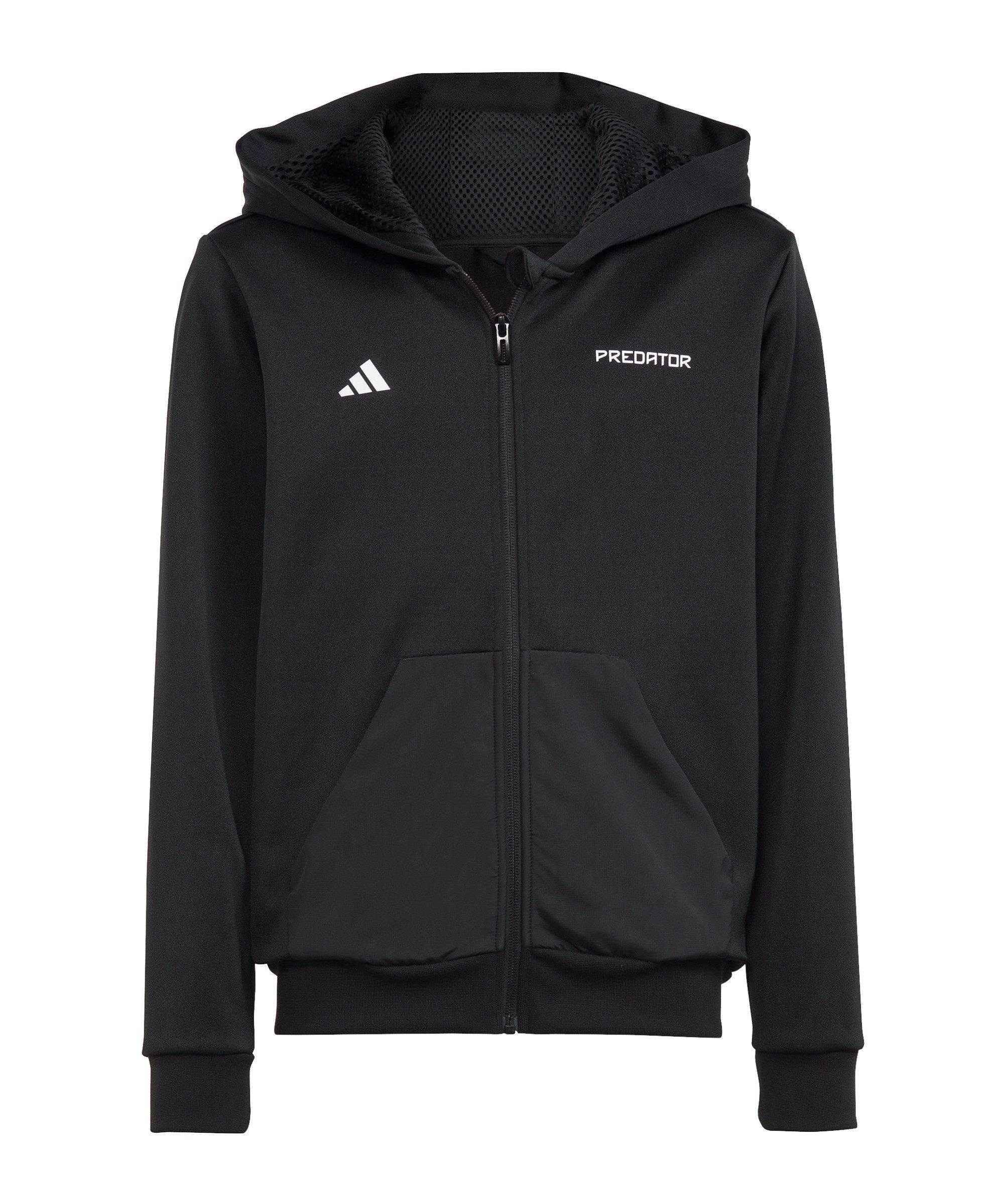 adidas Performance Sweatjacke adidas Performance Predator Kapuzenjacke Kids Polyester