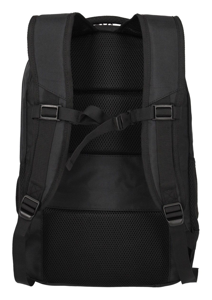 travelite Laptoprucksack BASICS Melange, Freizeitrucksack Arbeitsrucksack Schulrucksack Reiserucksack