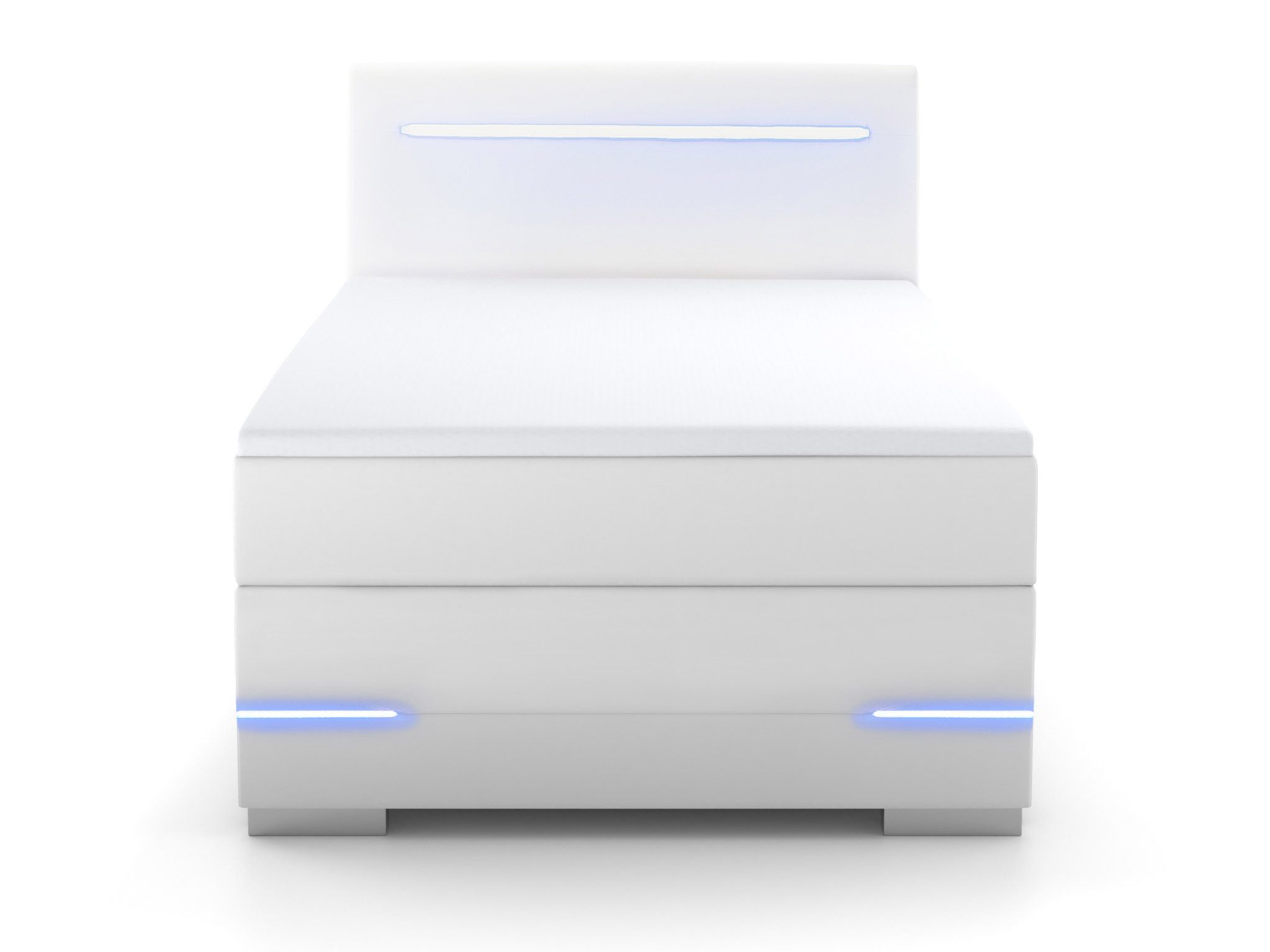 wonello Boxspringbett Lennox, mit LED-Beleuchtung, 2x günstig online kaufen
