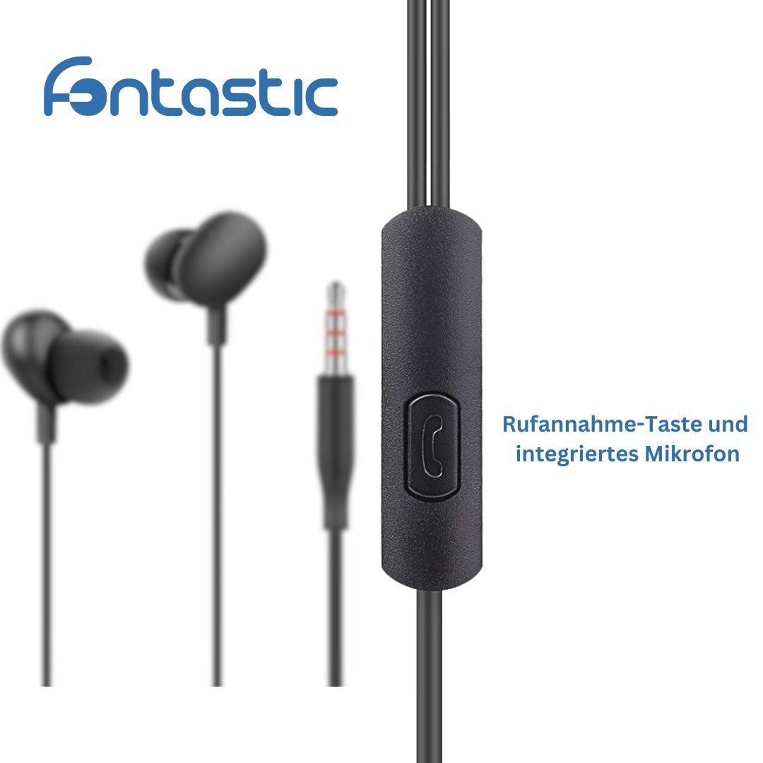 fontastic Essential In-Ear Stereo-Headset Beans In-Ear-Kopfhörer (Kabelgebunden)