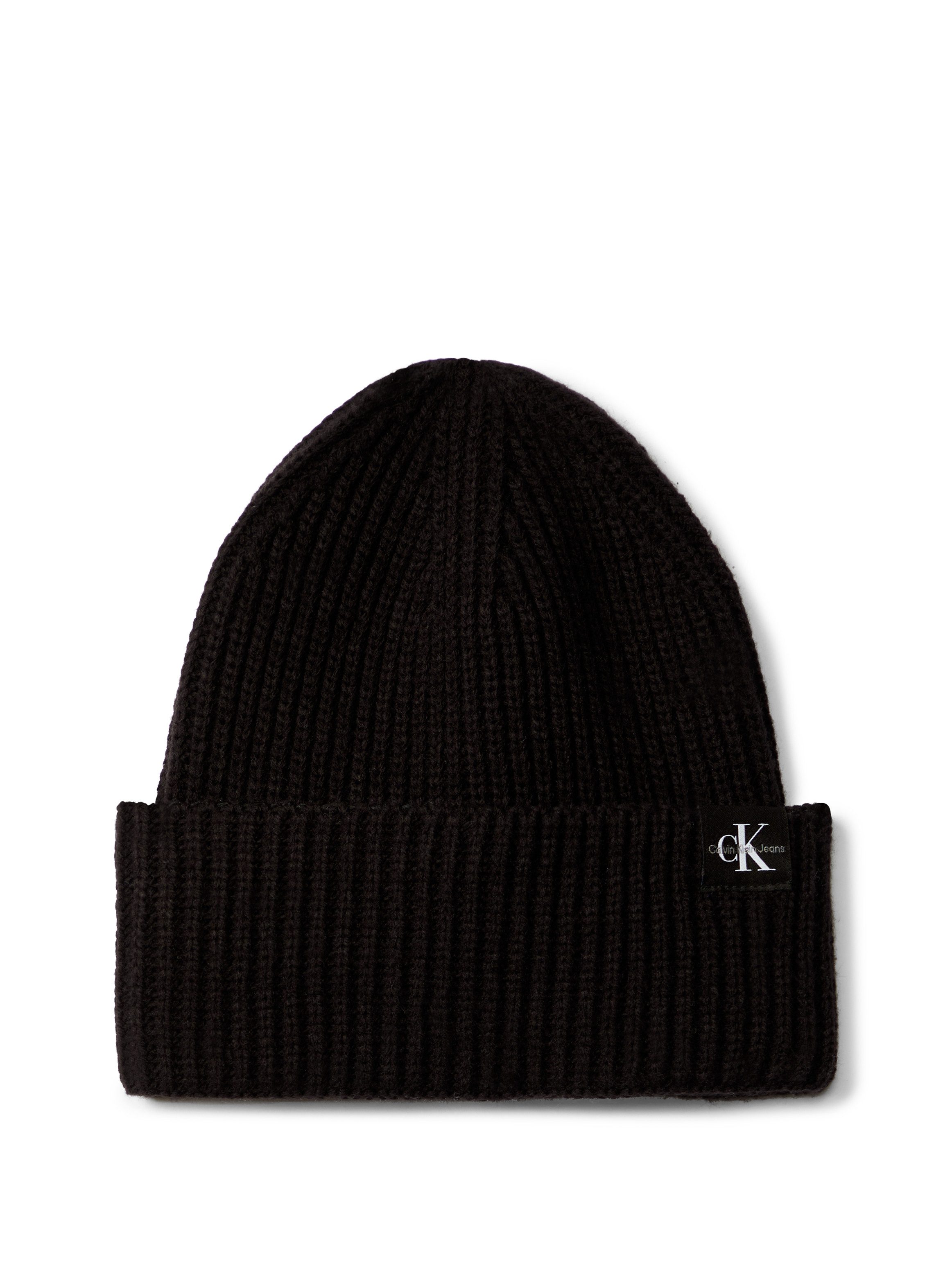 Calvin Klein Jeans Beanie mit Monogramm-Label