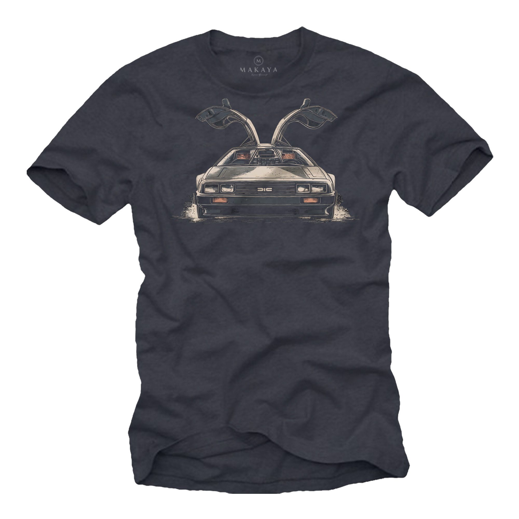 MAKAYA T-Shirt Herrenshirt mit Auto Retro Design – Geschenk für Männer & Ju günstig online kaufen