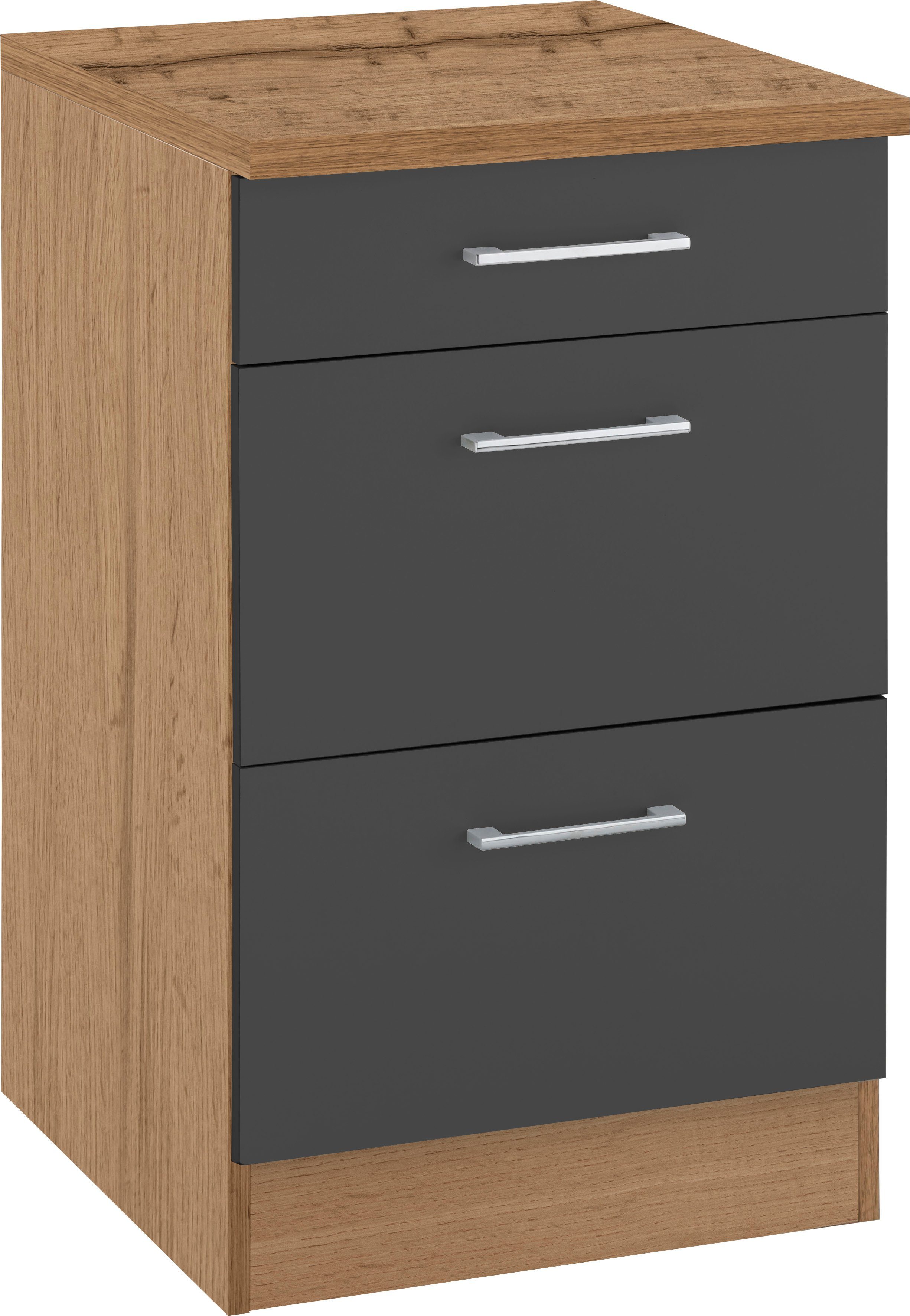 KOCHSTATION Auszugsunterschrank "KS-Colmar", 50 cm, mit Metallgriff, alles günstig online kaufen