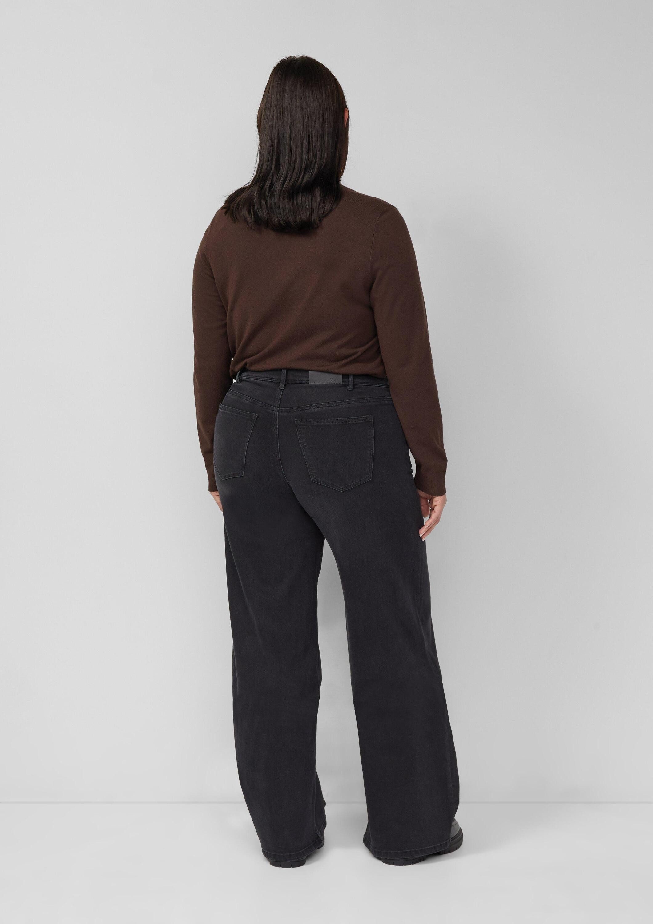 s.Oliver Weite Jeans Jeans-Hose Jeans / Relaxed Fit / Mid Rise / Wide Leg