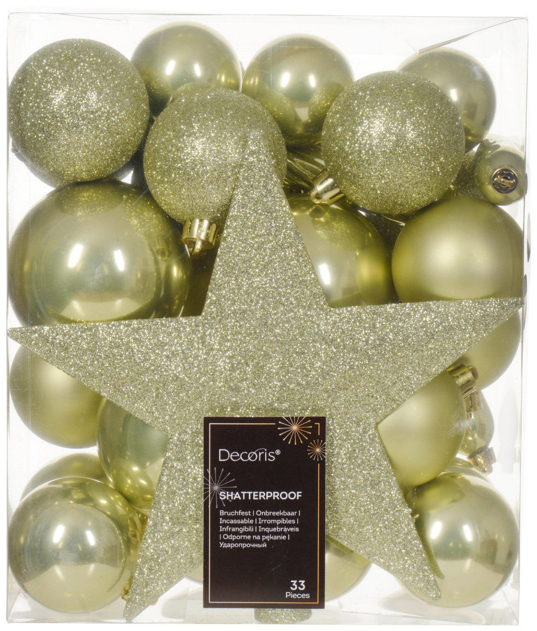 Kaemingk Christbaumschmuck Kaemingk Weihnachtskugeln bruchfest, langlebig