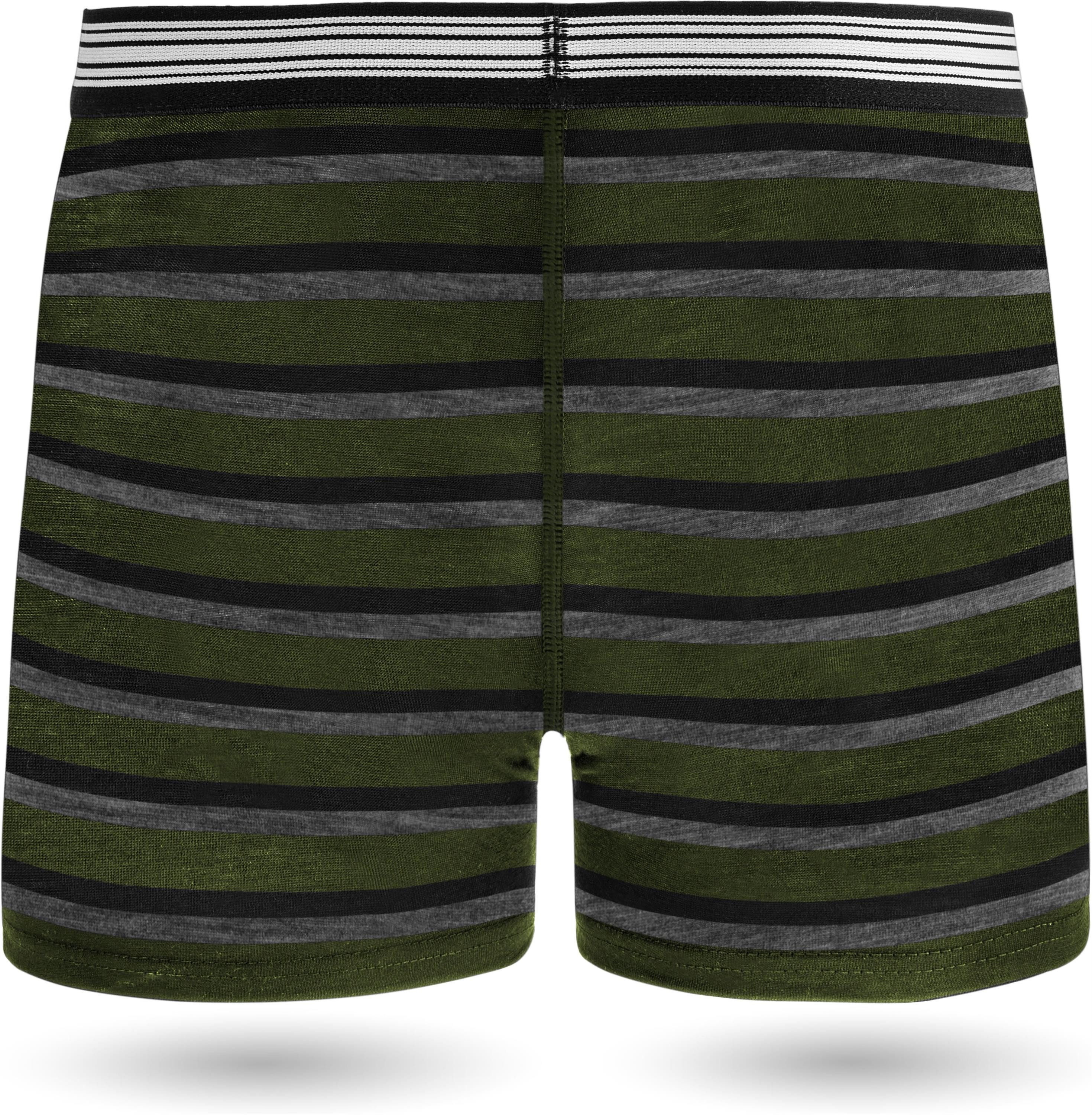 normani Retro Boxer 2er Pack Herren Merino Boxershorts Unterhose Sportunterhose Funktionsunterwäsche aus 100% Merinowolle