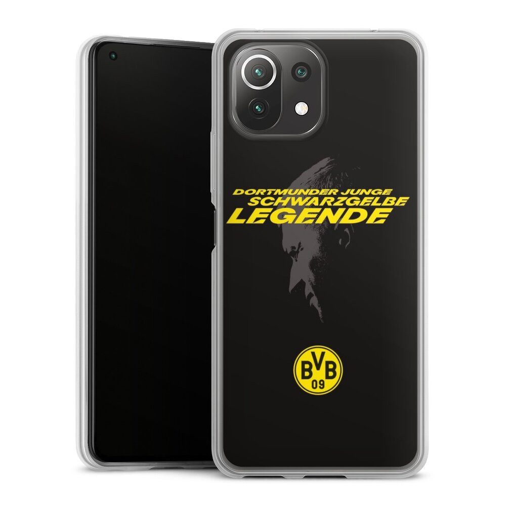 DeinDesign Handyhülle Marco Reus Borussia Dortmund BVB Danke Marco Schwarzgelbe Legende, Xiaomi Mi 11 Lite 5G NE Slim Case Silikon Hülle Ultra Dünn Schutzhülle